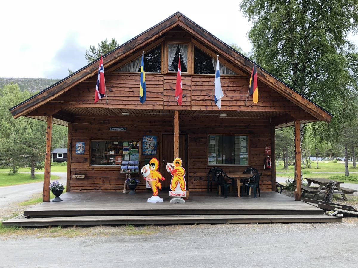 Tommerneset Camping Hotel Innhavet Kültér fotó